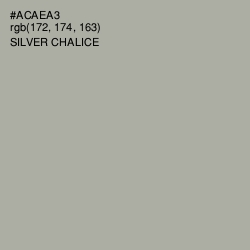 #ACAEA3 - Silver Chalice Color Image